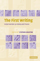 Book cover of: First Writing. By: Stephen D. Houston