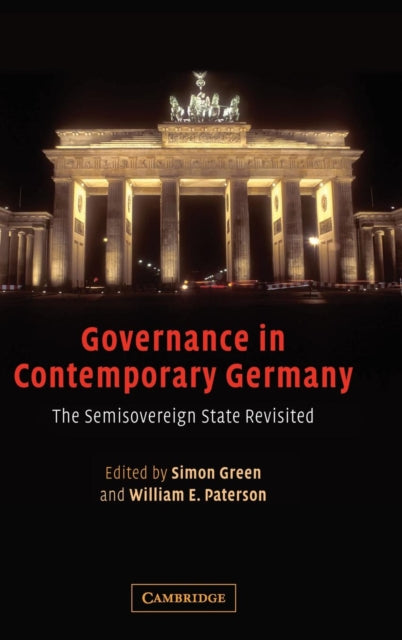 Book cover of: Governance in Contemporary Germany