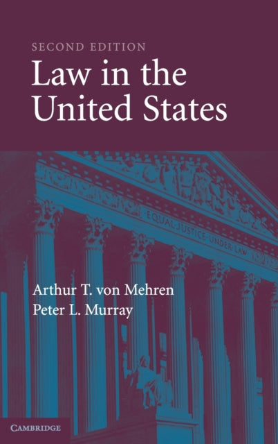 Book cover of: Law in the United States. By: Arthur Taylor von Mehren