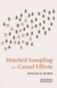 Book cover of: Matched Sampling for Causal Effects. By: Donald B. Rubin