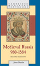 Book cover of: Medieval Russia, 980–1584. By: Janet Martin