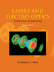 Book cover of: Lasers and Electro-optics. By: Christopher C. Davis