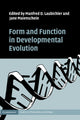 Book cover of: Form and Function in Developmental Evolution