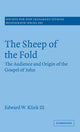 Book cover of: Sheep of the Fold. By: Edward W. Klink, Edward W. Klink III