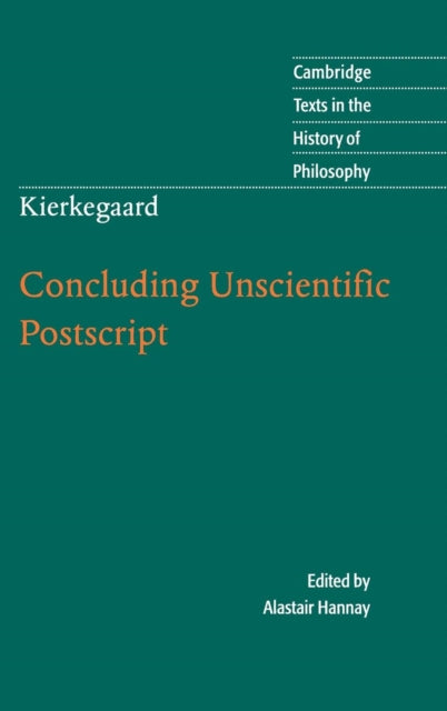 Book cover of: Kierkegaard: Concluding Unscientific Postscript