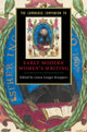 Book cover of: Cambridge Companion to Early Modern Women's Writing