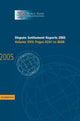 Book cover of: Dispute Settlement Reports 2005. By: World Trade Organization