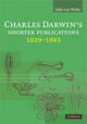 Book cover of: Charles Darwin's Shorter Publications, 1829–1883. By: Charles Darwin