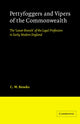 Book cover of: Pettyfoggers and Vipers of the Commonwealth. By: C. W. Brooks