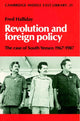 Book cover of: Revolution and Foreign Policy. By: Fred Halliday