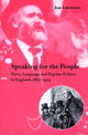 Book cover of: Speaking for the People. By: Jon Lawrence