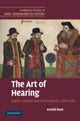 Book cover of: Art of Hearing. By: Arnold Hunt