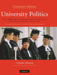Book cover of: University Politics. By: Johnson, Gordon Ph. D.