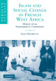 Book cover of: Islam and Social Change in French West Africa. By: Sean Hanretta