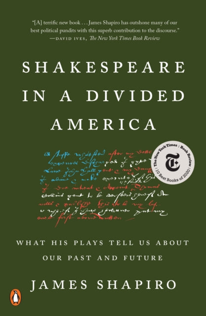 Book cover of: Shakespeare in a Divided America. By: James Shapiro