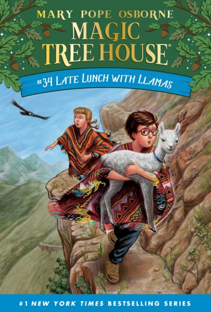 Book cover of: Late Lunch with Llamas. By: Mary Pope Osborne