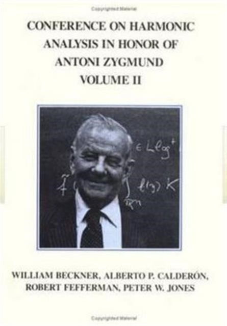 Book cover of: Conference Harmonic Analysis, Volume II