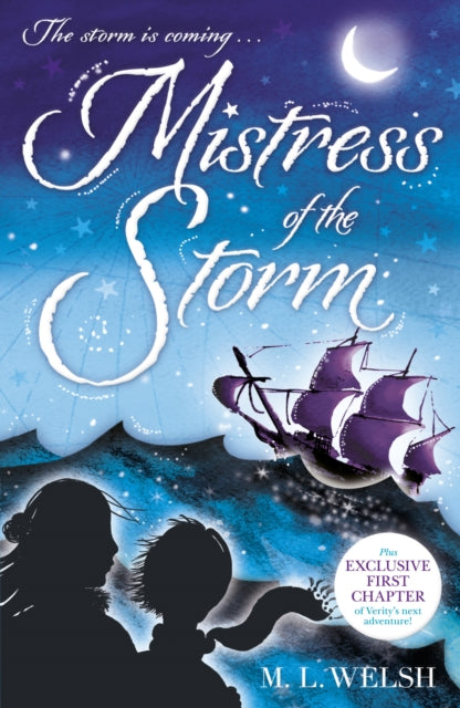 Book cover of: Mistress of the Storm. By: M. L. Welsh
