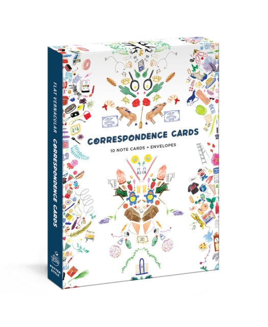 Book cover of: Flat Vernacular Correspondence Cards. By: Payton Cosell Turner
