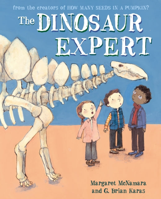 Book cover of: Dinosaur Expert. By: Margaret McNamara