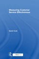 Book cover of: Measuring Customer Service Effectiveness. By: Sarah Cook