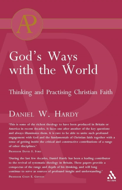 Book cover of: God's Ways with the World. By: Daniel W. Hardy