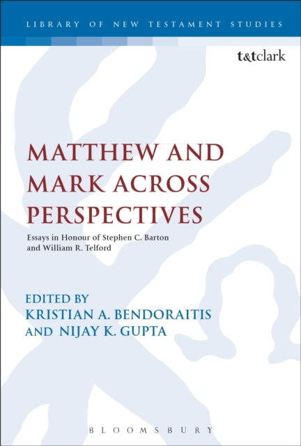 Book cover of: Matthew and Mark Across Perspectives. By: Stephen C. Barton