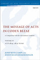 Book cover of: Message of Acts in Codex Bezae, Volume IV. By: Jenny Read-Heimerdinger