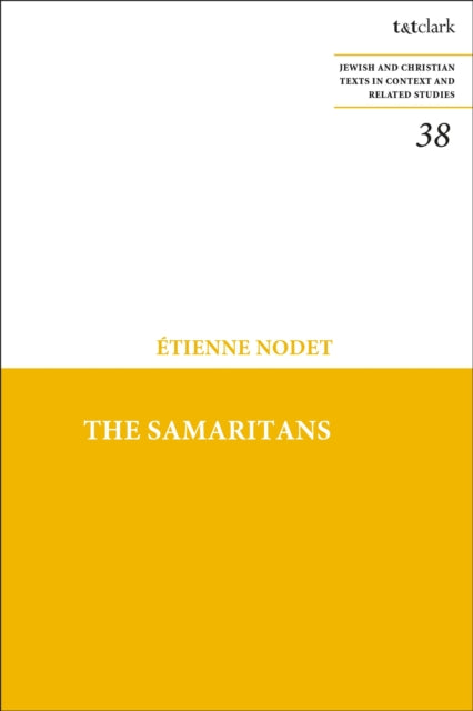 Book cover of: Samaritans. By: Etienne Nodet