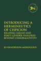Book cover of: Introducing a Hermeneutics of Cispicion. By: Jo Henderson-Merrygold