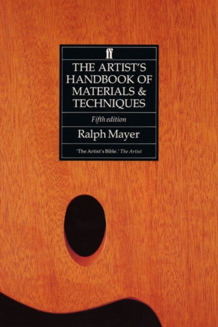 Book cover of: Artist's Handbook of Materials and Techniques