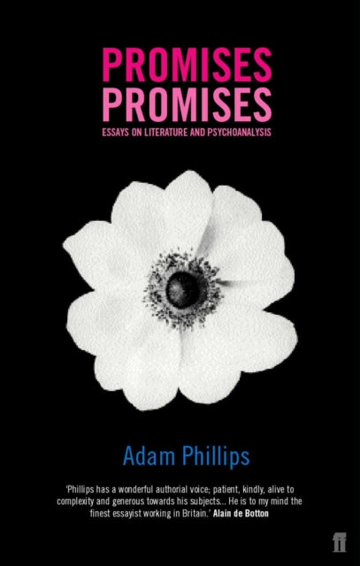 Book cover of: Promises, Promises. By: Adam Phillips