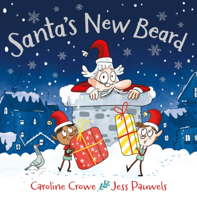 Book cover of: Santa's New Beard. By: Caroline Crowe