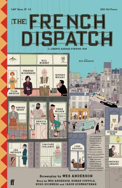 Book cover of: French Dispatch. By: Wes Anderson