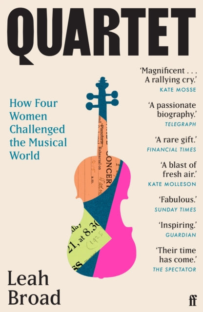 Book cover of: Quartet. By: Leah Broad