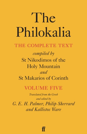 The Philokalia Vol 5