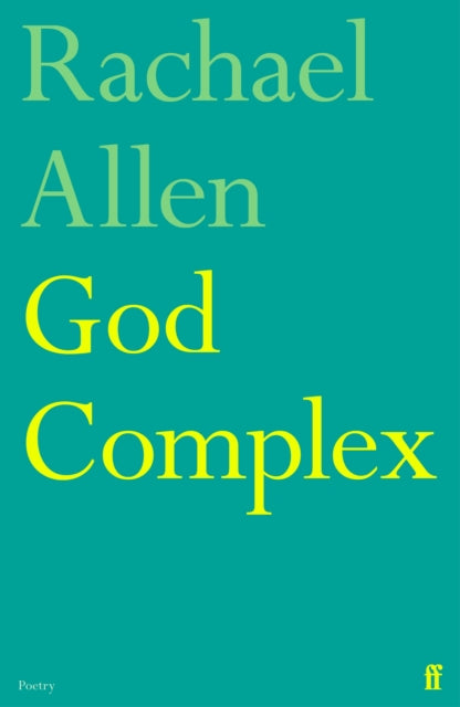 God Complex 9780571379910 Rachael Allen