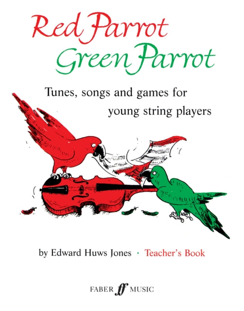 Book cover of: Red Parrot Green Parrot (teacher's book). By: Jones, Edward