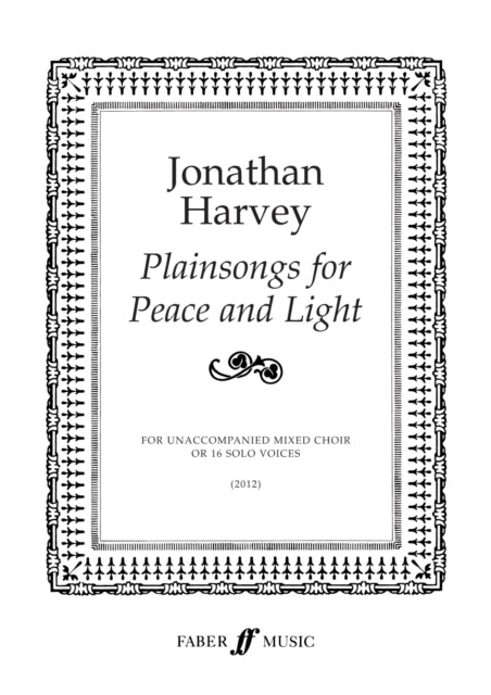 Book cover of: Plainsongs for Peace and Light