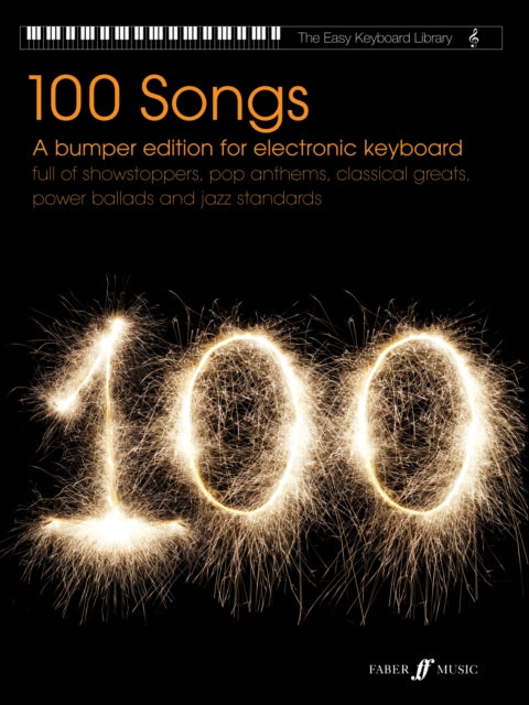 Book cover of: Easy Keyboard Library:100 Songs. By: Various-