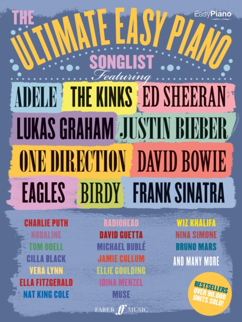 Book cover of: Ultimate Easy Piano Songlist