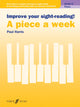 Book cover of: Improve your sight-reading! A piece a week Piano Grade 6