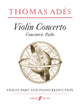 Book cover of: Violin Concerto ‘Concentric Paths’. By: Thomas Adès