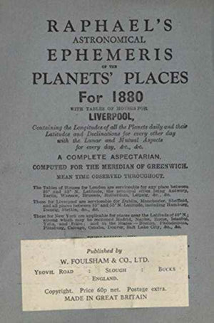 Raphael's Astronomical Ephemeris