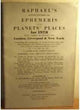 Book cover of: Raphael's Astronomical Ephemeris. By: Edwin Raphael