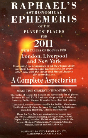 Raphael's Astronomical Ephemeris