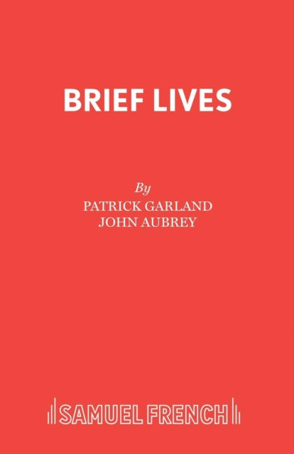 Book cover of: Brief Lives. By: John Aubrey