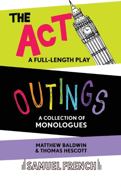Book cover of: Outings & The Act. By: Matthew Baldwin