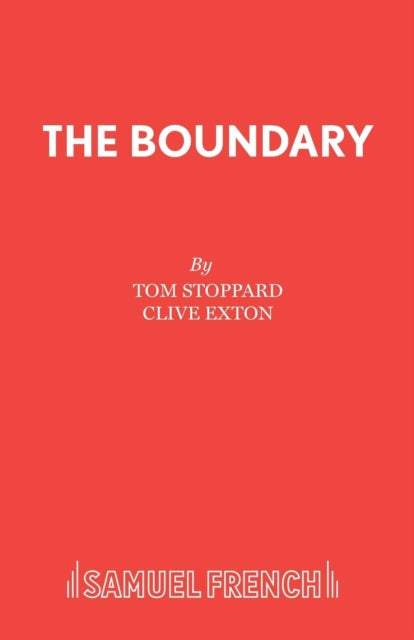 Book cover of: Boundary. By: Tom Stoppard
