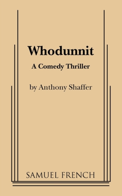 Book cover of: Whodunnit. By: Anthony Shaffer